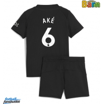 Manchester City Nathan Ake #6 Bortedraktsett Barn 2025-26 Kortermet (+ Korte bukser)